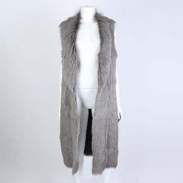 HERMES エルメス ファー ベスト 122160