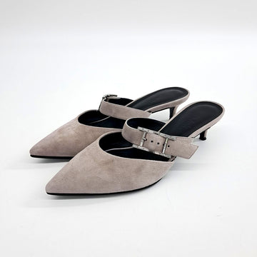 HERMES Hermès Wildleder Mules 121653