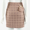 Moschino Tweed Skirt 121616 [P]