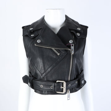 BURBERRY バーバリー レザー ベスト 121554