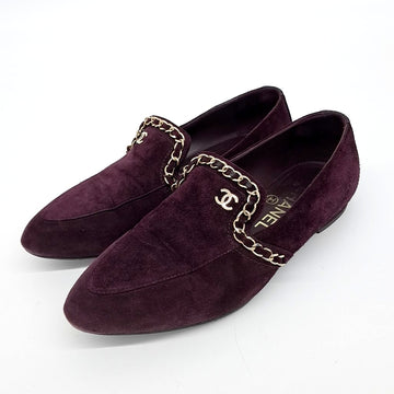 CHANEL Suede Slipper 121408
