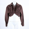 Jacquemus Cropped Long Sleeve Shirt 121226 [P]