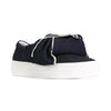 Joshua Sanders 16SS Dark Denim Bow Slip-On Sneakers 10078BO DARK 32203996 [P]