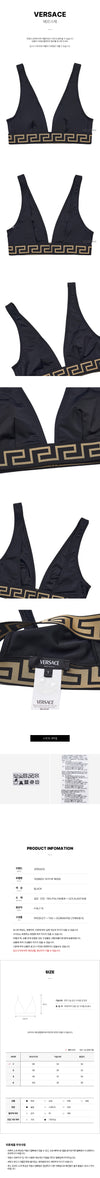 VERSACE Feminines Greca Border Top Badeanzug 132698758 [P]