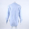 Celine Stripe Long Sleeve Shirt 120815 [P]