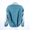 Chanel Tweed Denim Jacket 120778 [P]