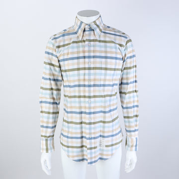 THOM BROWNE トムブラウン 長袖 チェック シャツ 2478161