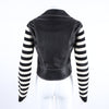 Loewe Knit Leather Jacket 120646 [P]
