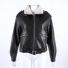 Christian Dior Shearling Leather Jacket 120644 [P]