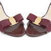Ferragamo Pateent Carla Slippers 120560 [P]