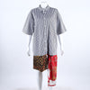 Balenciaga Silk Trimmed Shirt Dress 120558 [P]
