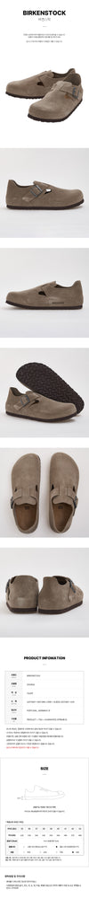 BIRKENSTOCK London Wildleder Sandalen 147627116 [P]