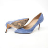 Manolo Blahnik Suede Shoes 120486 [P]