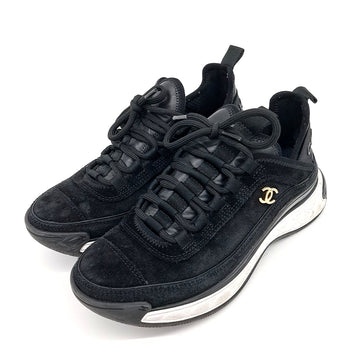 CHANEL Gemischte Faser Sneakers 120484