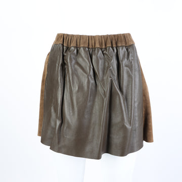 Louis Vuitton Leather Skirt 120201 [P]