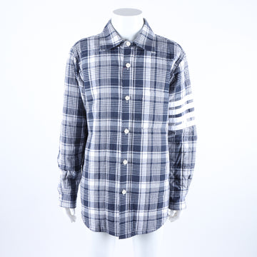 THOM BROWNE Langarm-Padding-Hemd 120194
