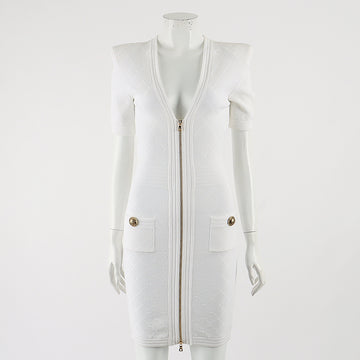 Balmain Zipped Dress 120096