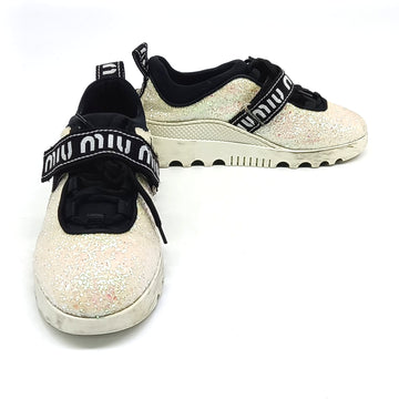 MIU MIU Glitzer Sneakers 119332