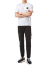Stone Island Basic Round T-Shirt with Logo Patch/101524113 A0001 124511348 [P]
