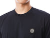 STONE ISLAND Basic T-Shirt mit Logo-Patch 124511346 [P]