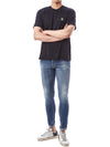 STONE ISLAND Basic T-Shirt mit Logo-Patch 124511346 [P]