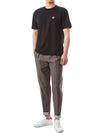 STONE ISLAND ロゴパッチベーシック半袖Tシャツ 124511345 [P]