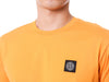 STONE ISLAND Basic T-Shirt mit Logo-Patch/101524113 V0032 124511352 [P]