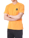 STONE ISLAND Basic T-Shirt mit Logo-Patch/101524113 V0032 124511352 [P]