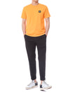 STONE ISLAND Basic T-Shirt mit Logo-Patch/101524113 V0032 124511352 [P]