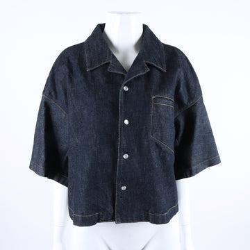 BOTTEGA VENETA Kurzarm Denim Jacke 119624