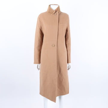 Fendi Mink Trimming Cashmere Coat 119415 [P]
