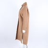 Fendi Mink Trimming Cashmere Coat 119415 [P]