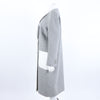 Fendi Mink Trimmed Cashmere Coat 119371 [P]
