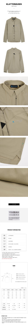 KLATTERMUSEN SS26 Damen Garen LS Hemd 155736550 [P]