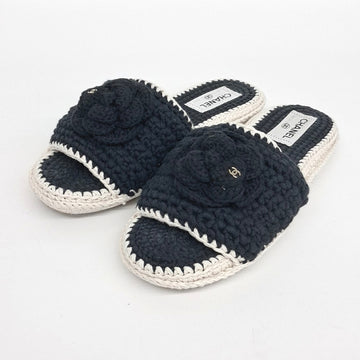 CHANEL ニットスリッパ 118853 [P]