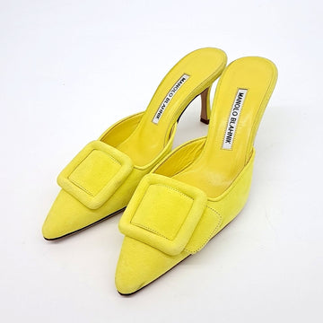 MANOLO BLAHNIK マノロ・ブラニク スエード ミュール 118720