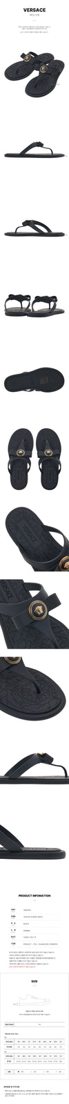 VERSACE Frau Gianni Schleife Slip-On Sandalen 132697579 [P]
