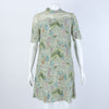 Valentino Silk Lace Dress 118399 [P]