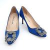 MANOLO BLAHNIK マノロ・ブラニク サテン シューズ 118393 [P]