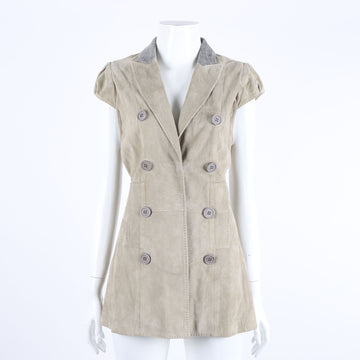BRUNELLO CUCINELLI Suede Weste 118367