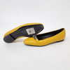 HERMES Bordeaux flache Schuhe 118289 [P]
