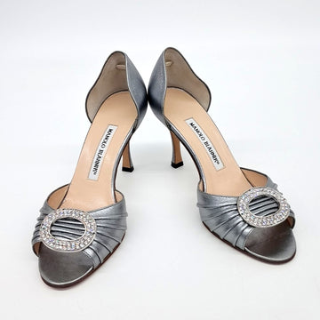 MANOLO BLAHNIK Sandalen mit offener Spitze 118079
