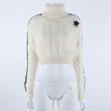 Gucci X Adidas Cropped Long Sleeve Knit 117874
