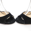 JIMMY CHOO スエードオープントゥシューズ 117211 [P]