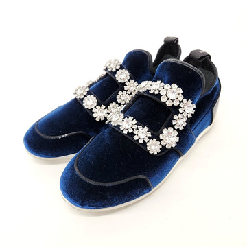 Roger Vivier Velvet Slip-On 117563