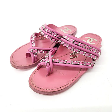 CHANEL Kettenschlappen 117506