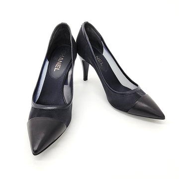 CHANEL Schwarz Mesh Schuhe 117488