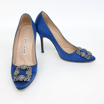 MANOLO BLAHNIK Satin Pumps 117381