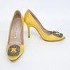 MANOLO BLAHNIK Satin Pumps 117380 [P]