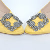 MANOLO BLAHNIK Satin Pumps 117380 [P]